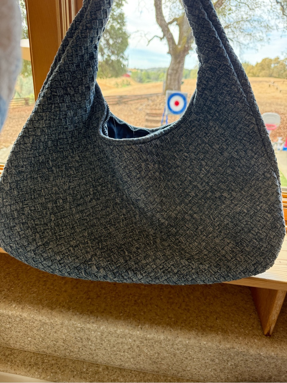Sol & Selene Denim Hobo Bag - Picture 2 of 6